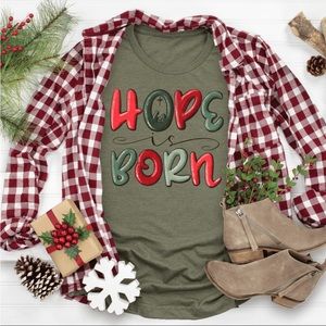 Love in Faith Hope is Born Medium shirt